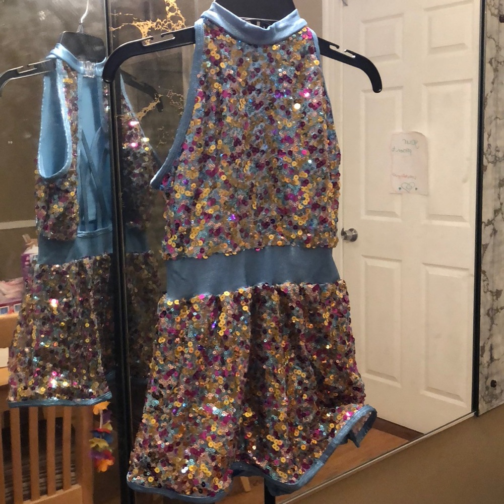 Girls Jazz costume ( only one time used)